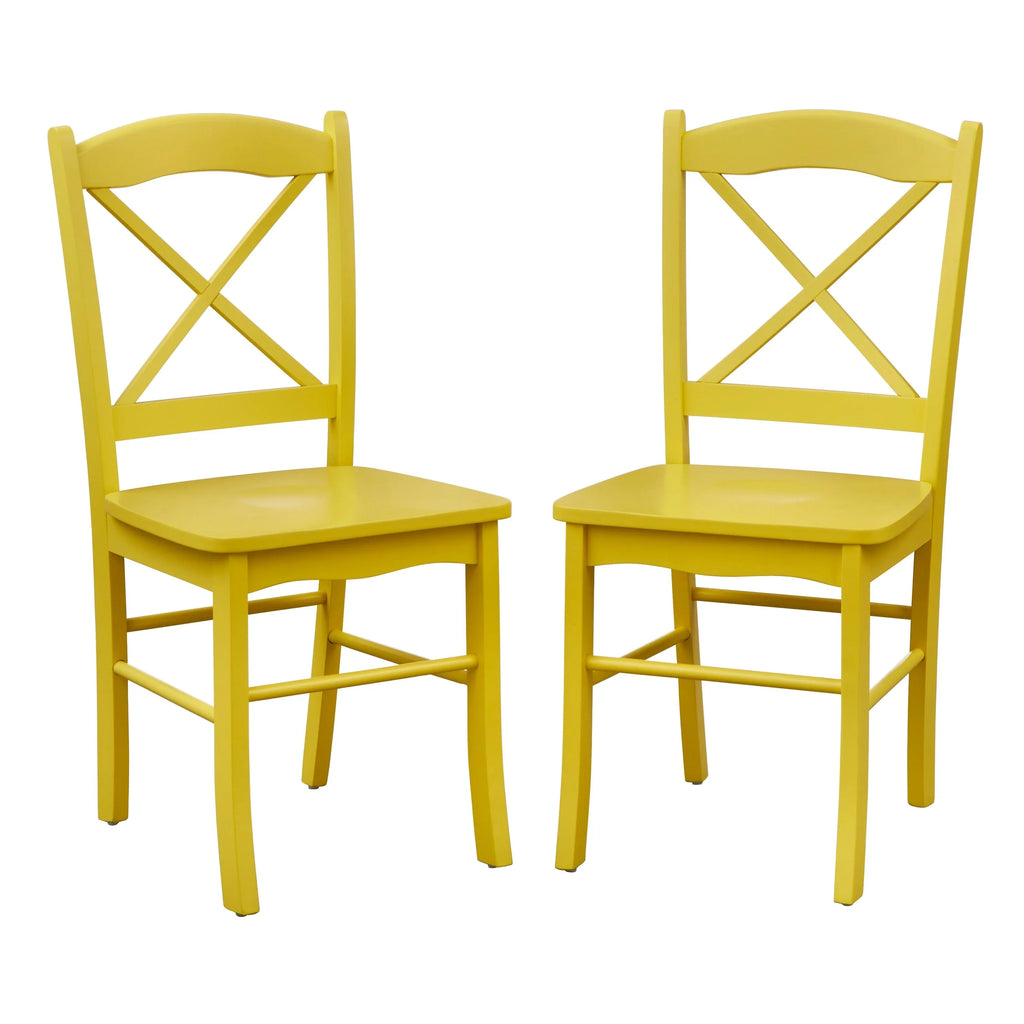 Chaises de salle à manger Simple Living de style cottage champêtre (lot de 2)