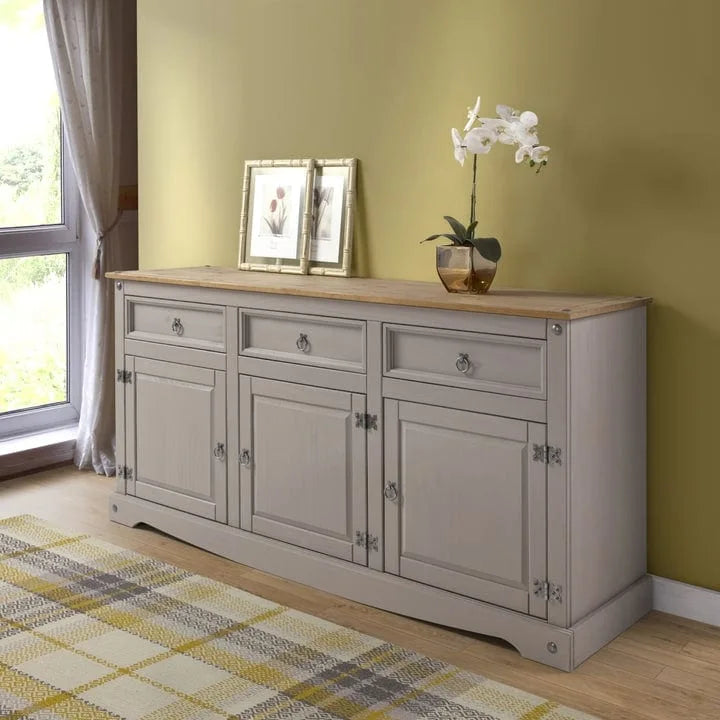 65 Holz-Buffetschrank im Landhausstil - Corona-Kollektion