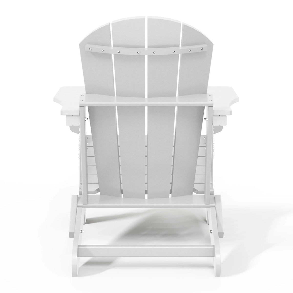 Polytrends Laguna Adirondack-Klappstuhl für die Terrasse, lichtecht und wetterbeständig