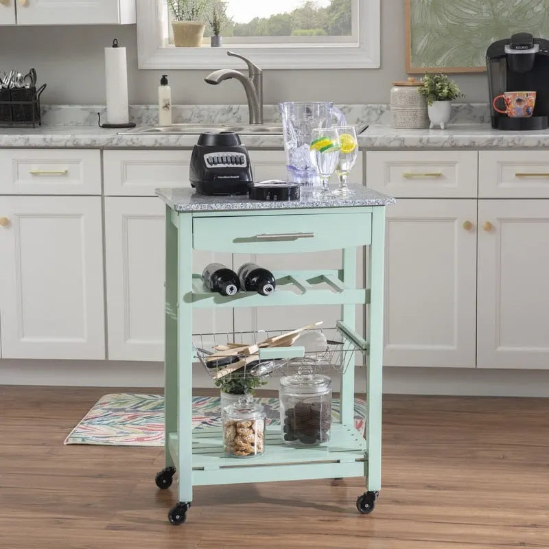 Carrello da cucina compatto e mobile Jake