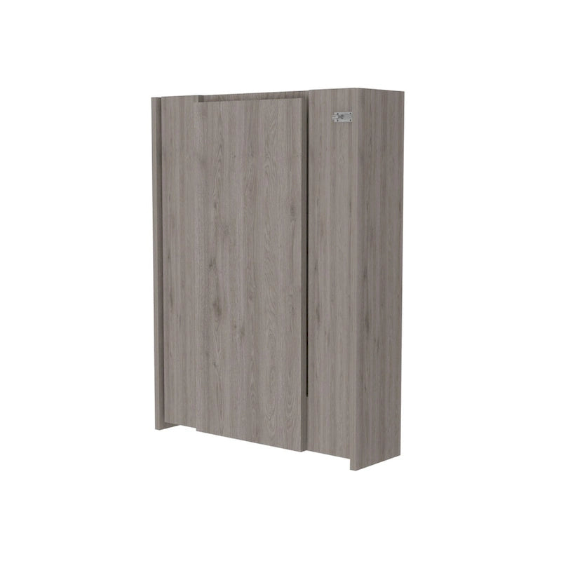 Table pliante Tacoma, sept étagères intérieures, finition blanche, de haute qualité et durable