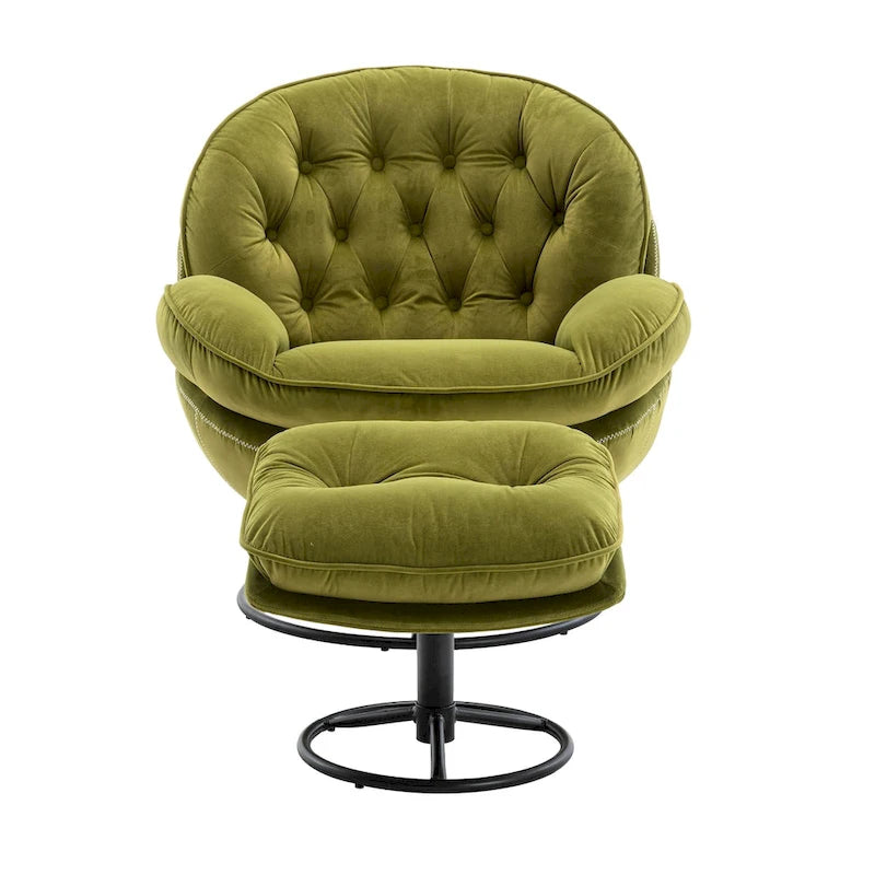 Polstersessel, TV-Sessel, Wohnzimmersessel mit Hocker