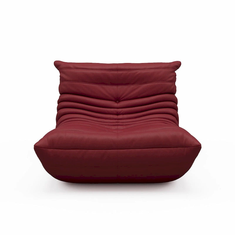 Furgle-Sofa aus Mikrofaserleder, ergonomisches Design, bequemes Bodensofa