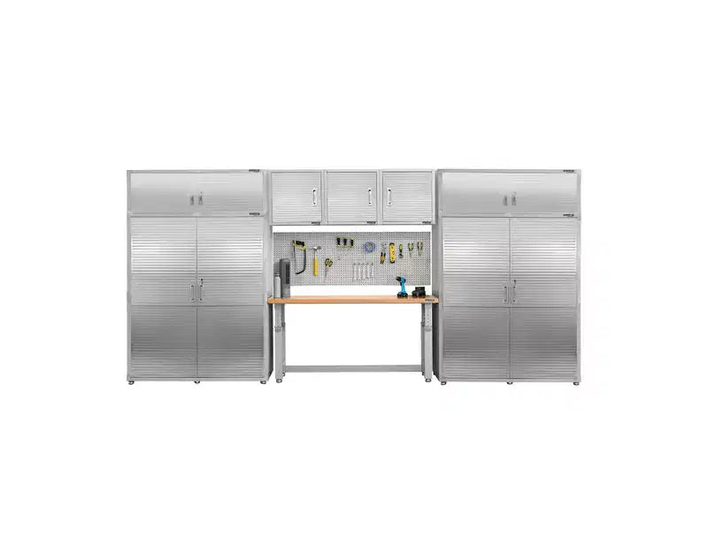 Set di 2 armadietti contenitori extra larghi Seville Classics UltraHD, 60 x 24