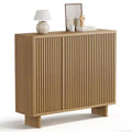 Acekool 46, meuble à chaussures avec porte cannelée, meuble de rangement à 5 niveaux, banc rustique pour entrée et couloir, 41.5H