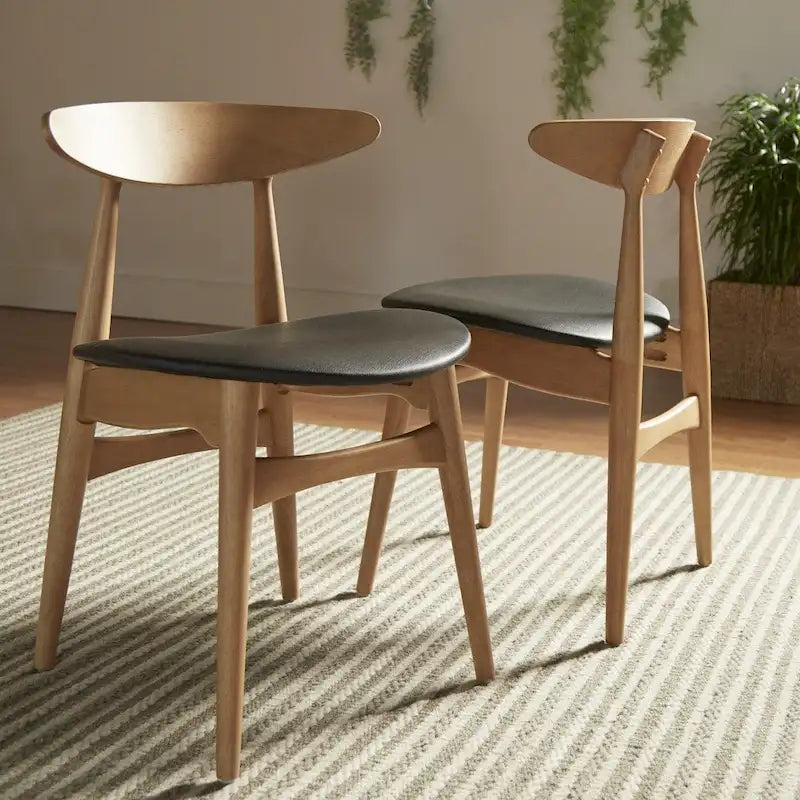 Set da pranzo in rovere norvegese danese con gambe affusolate, di iNSPIRE Q Modern