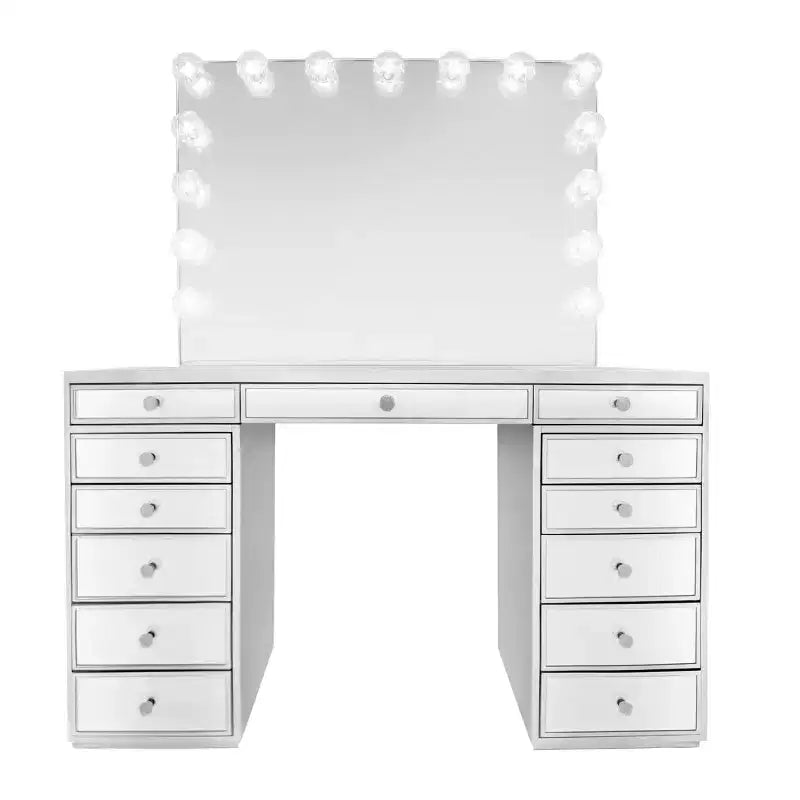 Table de maquillage miroir haut de gamme SlayStation Plus Impressions Vanity