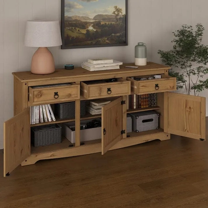 65 Holz-Buffetschrank im Landhausstil - Corona-Kollektion
