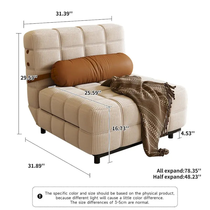 Poltrona letto trasformabile JASIWAY