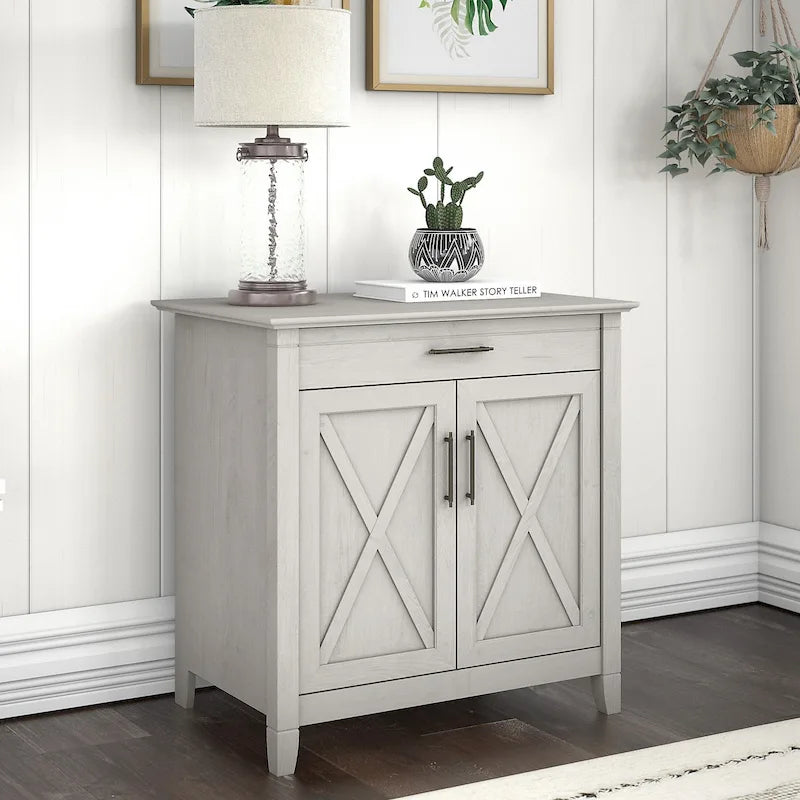 Key West secretaire met opbergkast van Bush Furniture