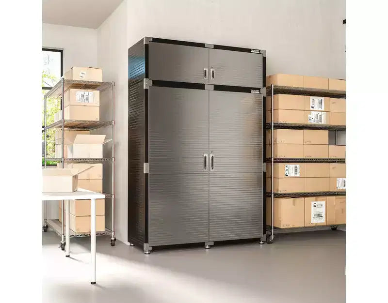 Set di 2 armadietti contenitori extra larghi Seville Classics UltraHD, 60 x 24