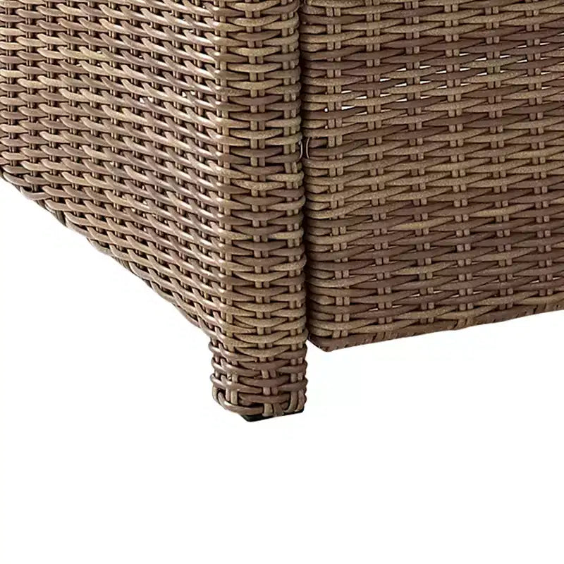Set da esterno Bradenton in vimini, 4 pezzi - Crosley