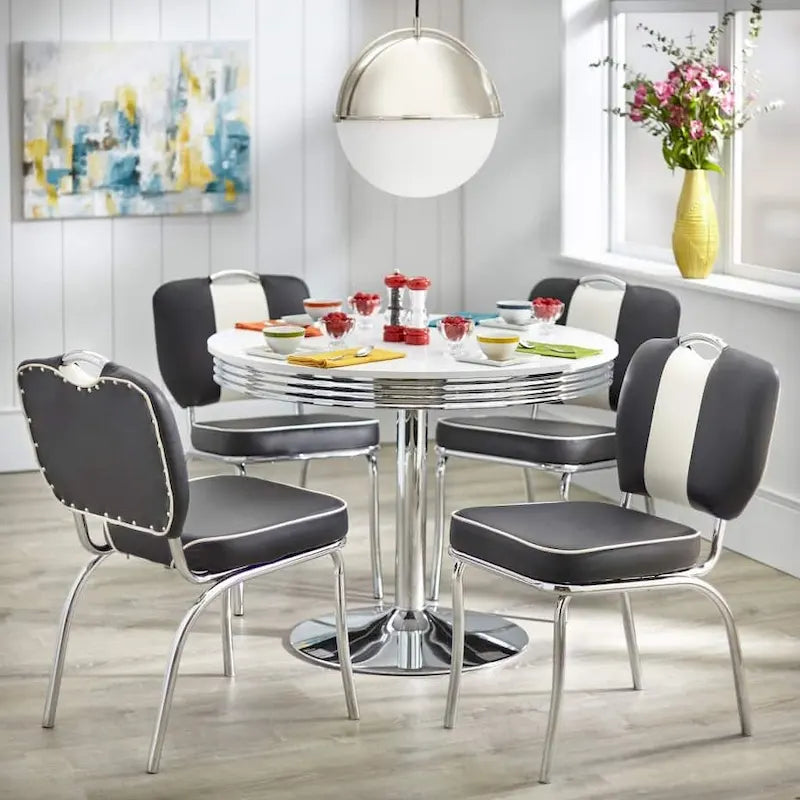 Simple Living Raleigh retro-eetset met 5 delen