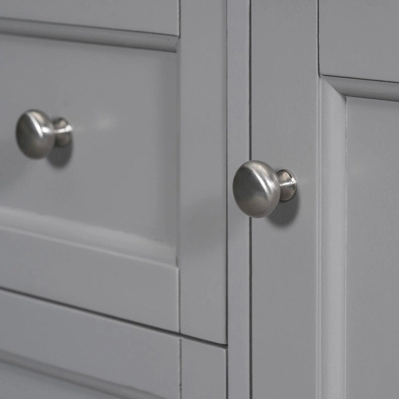 Bad-Waschtischunterschrank mit oberem Waschbecken und Auszugsschublade