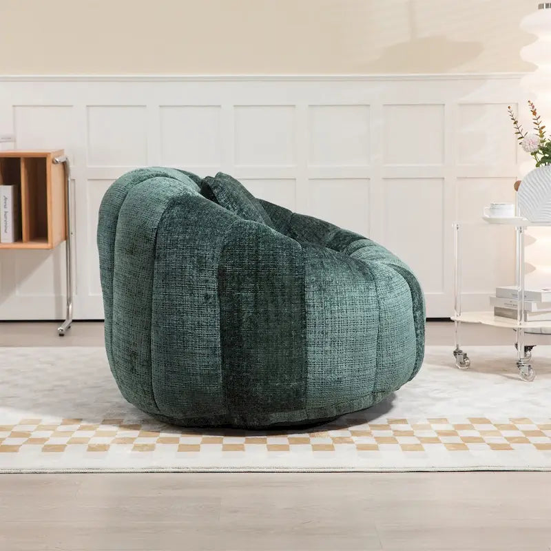 Sitzsack-Sessel aus Chenille, lässiges Sofa