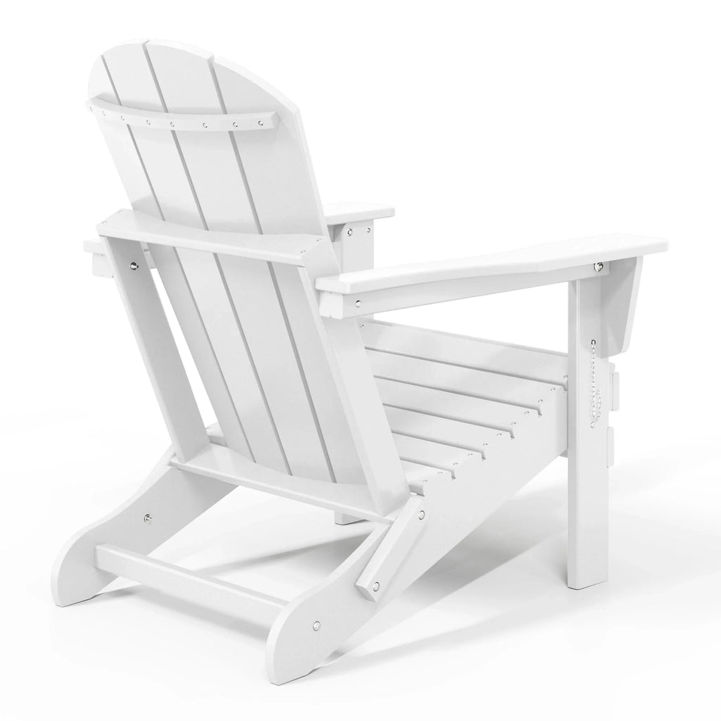Polytrends Laguna Adirondack-Klappstuhl für die Terrasse, lichtecht und wetterbeständig