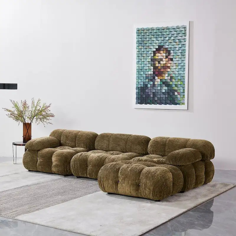 Daimion 4-teiliges Polsterecksofa