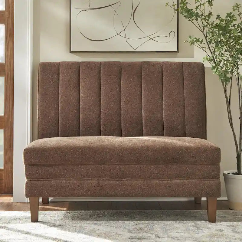Set da banquette imbottita Lifestorey Kerrington a 3 pezzi con schienale trapuntato