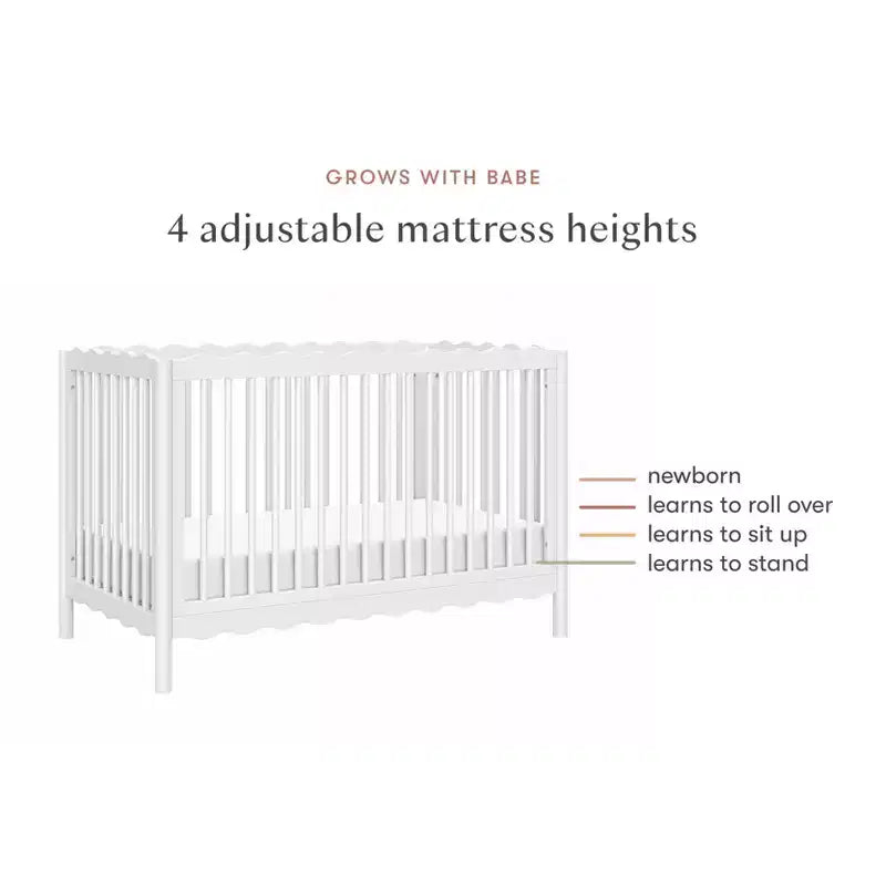 Lettino trasformabile 4 in 1 Babyletto Swell con kit di conversione in letto per bambini