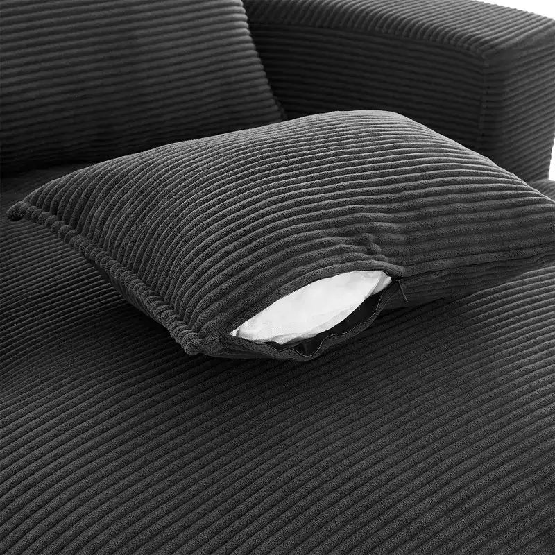 Fauteuil d’appoint pivotant à 360°, fauteuil tonneau rond pivotant avec coussin pour le salon