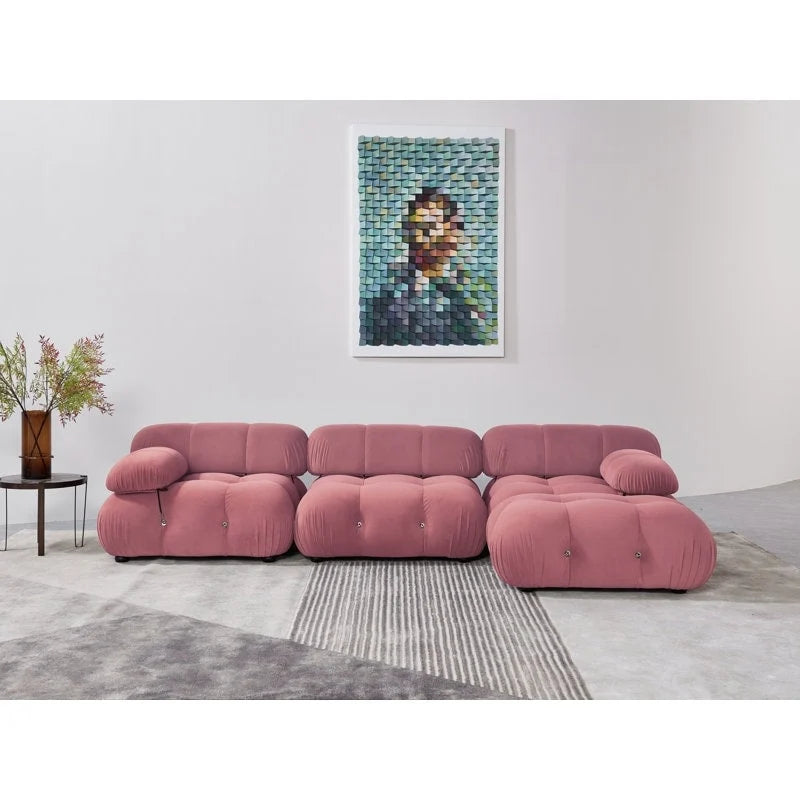 Daimion 4-teiliges Polsterecksofa