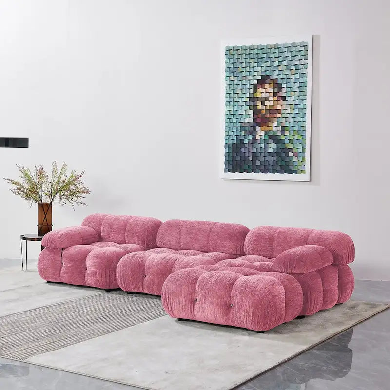 Daimion 4-teiliges Polsterecksofa