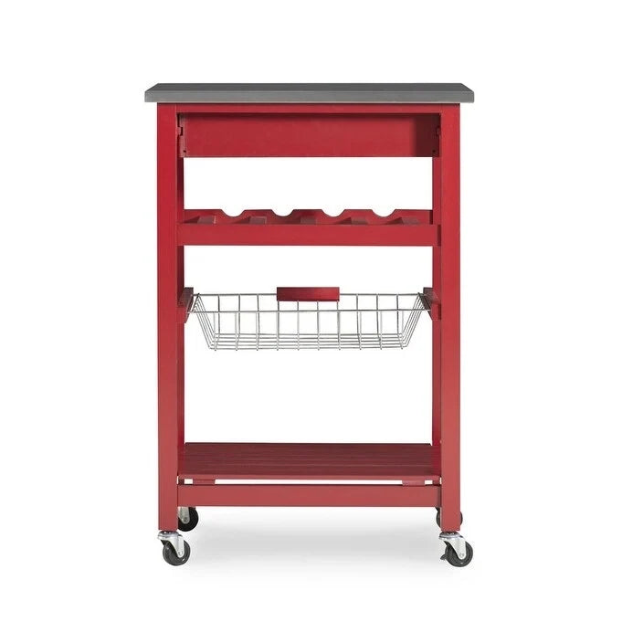 Carrello da cucina compatto e mobile Jake