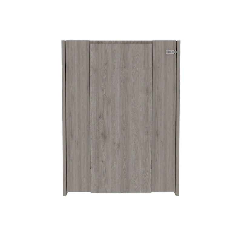 Table pliante Tacoma, sept étagères intérieures, finition blanche, de haute qualité et durable