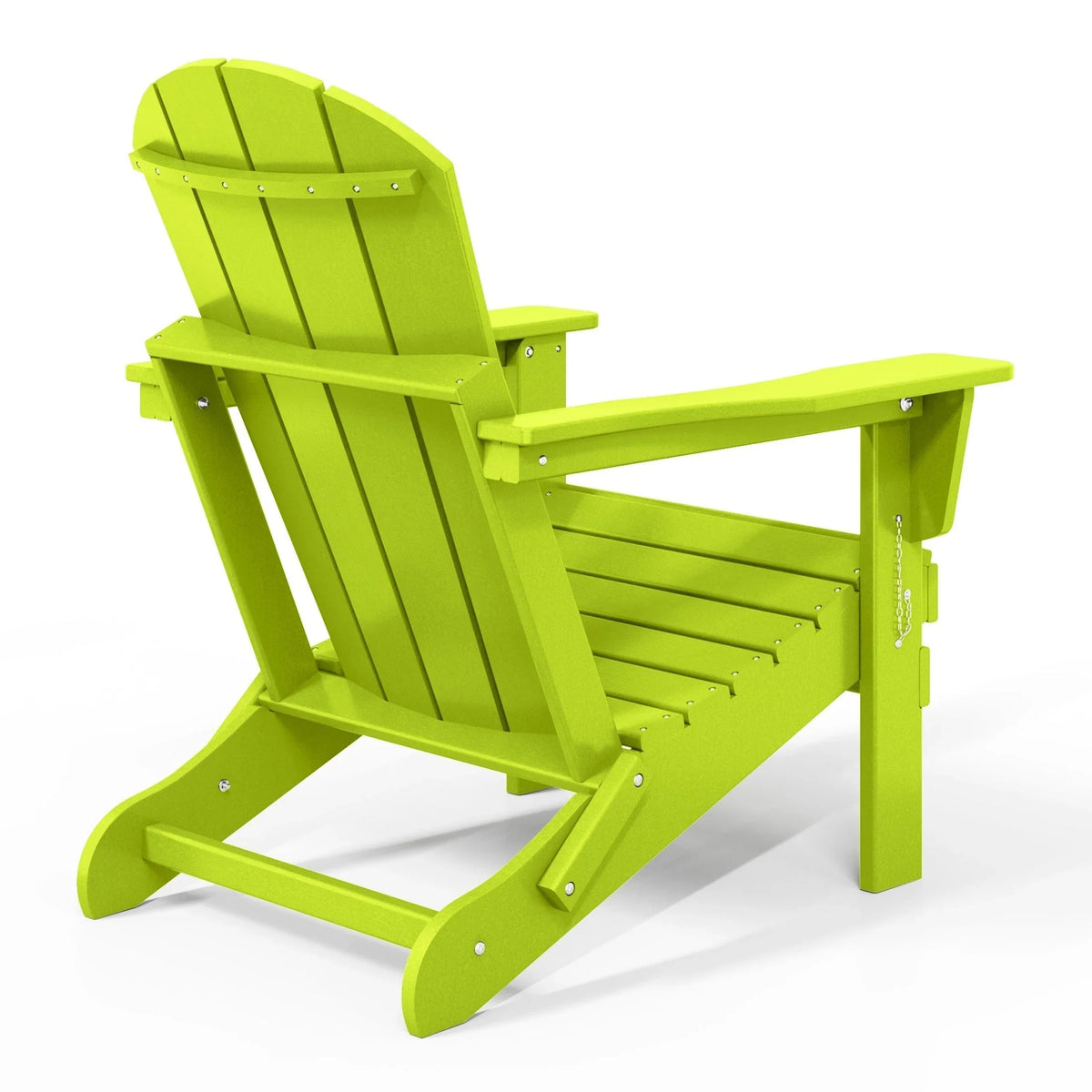 Polytrends Laguna Adirondack-Klappstuhl für die Terrasse, lichtecht und wetterbeständig