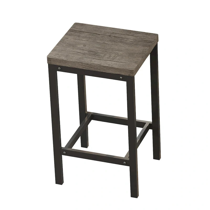 Bartisch-Set mit 3 Hockern