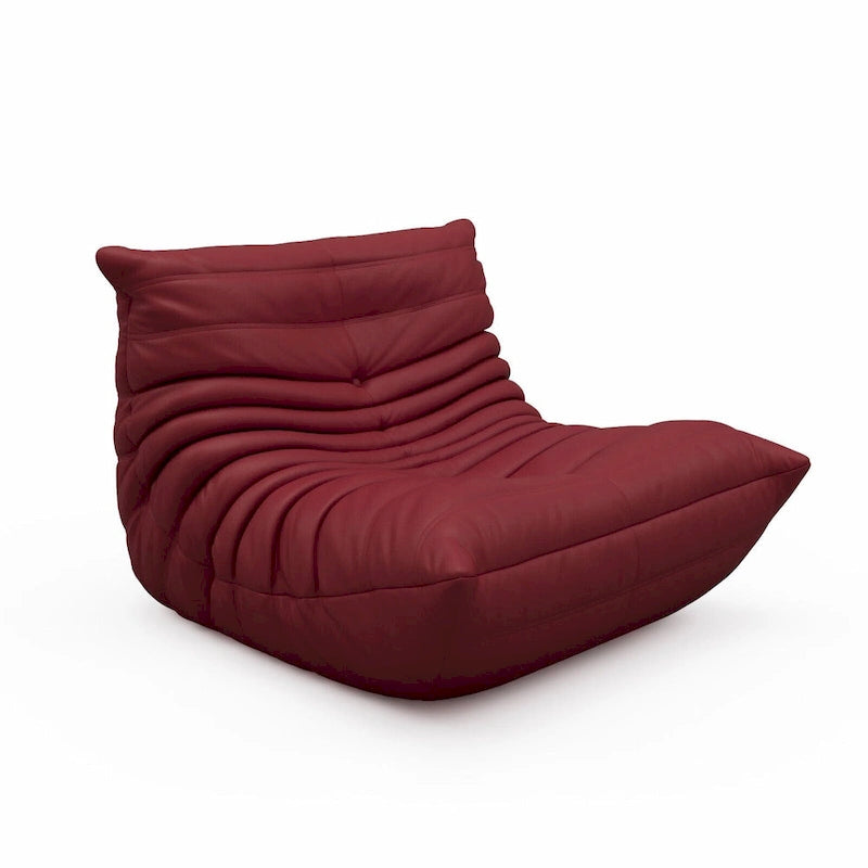 Furgle-Sofa aus Mikrofaserleder, ergonomisches Design, bequemes Bodensofa