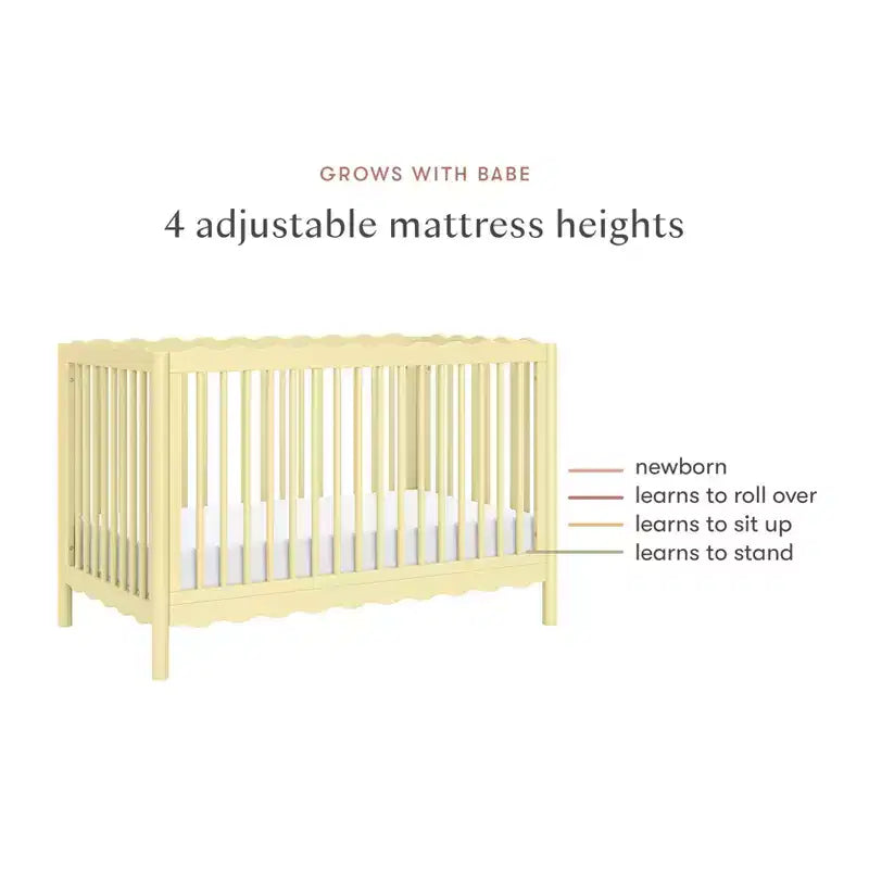 Lettino trasformabile 4 in 1 Babyletto Swell con kit di conversione in letto per bambini