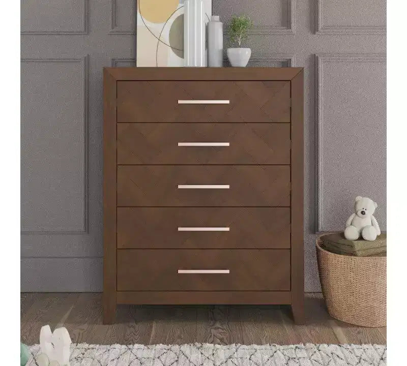 Child Craft Kieran Kinderzimmer-Set, 3-teilig, mit Babybett, Kommode und Schubladenkommode; einschließlich 4-in-1 umbaubarem Babybett