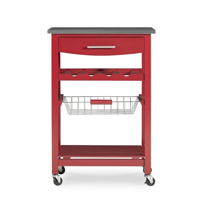 Carrello da cucina compatto e mobile Jake