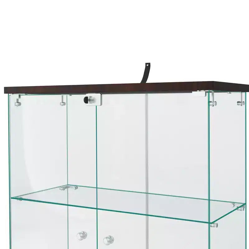 64.5 X 32 Glasvitrine, Sammlervitrine mit Schloss
