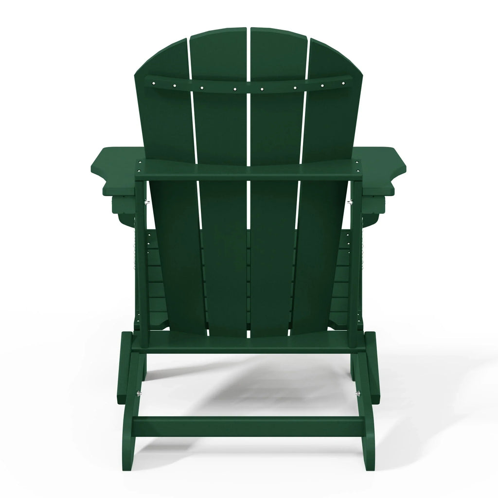 Polytrends Laguna Adirondack-Klappstuhl für die Terrasse, lichtecht und wetterbeständig