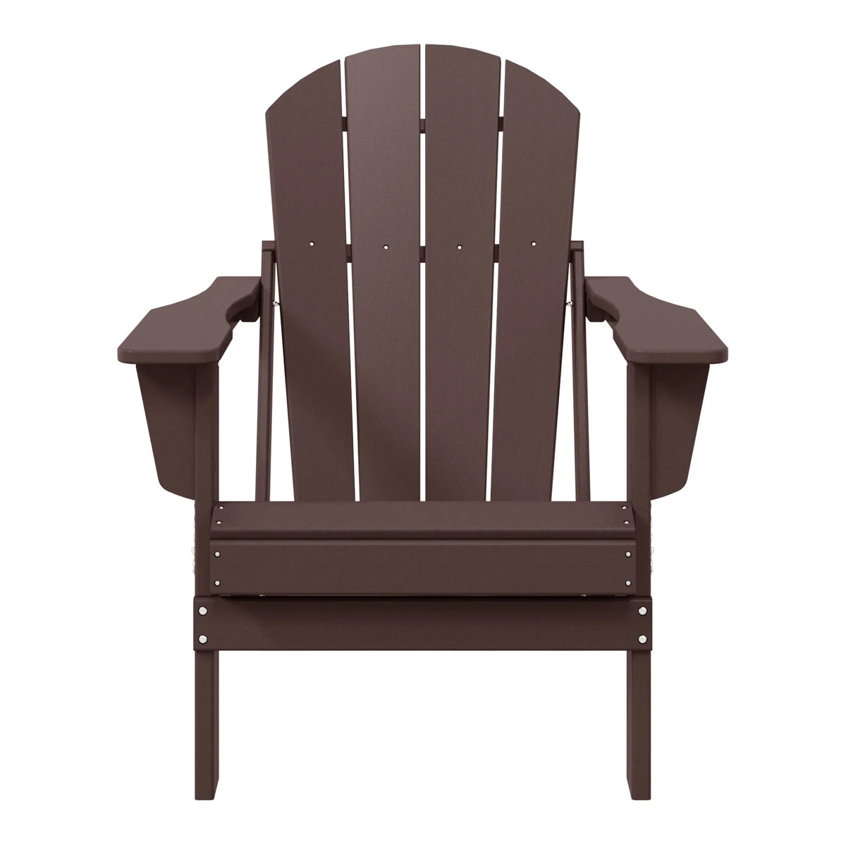 Polytrends Laguna Adirondack-Klappstuhl für die Terrasse, lichtecht und wetterbeständig