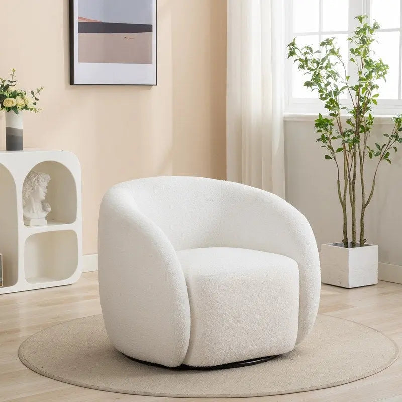 SEYNAR modernes, glamouröses Polstersessel-Set mit 360-Grad-Drehfunktion, 2 Stück